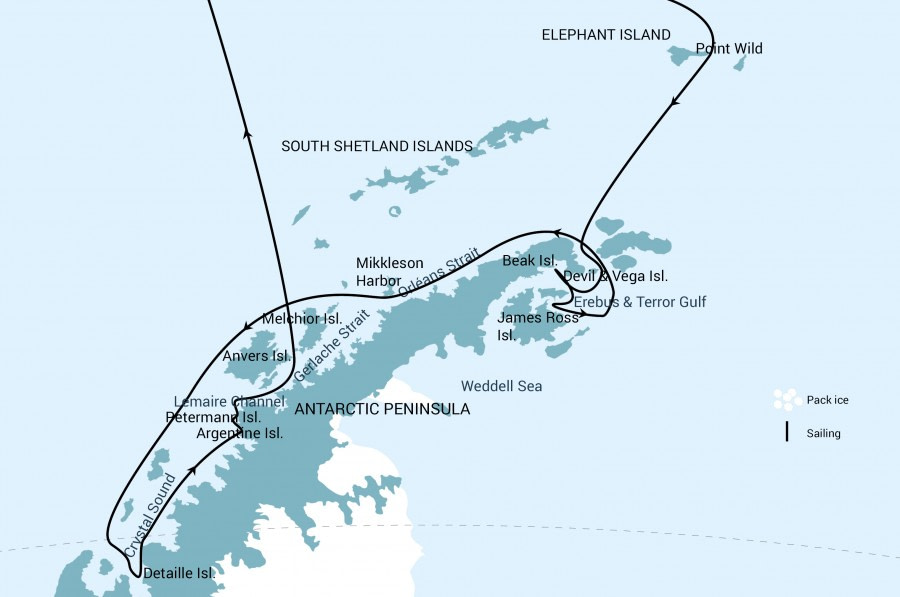 Antarctic hotspot: Fin whales favor the waters around Elephant Island